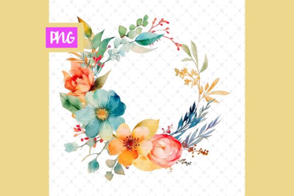 Elevate Your Projects with a Beautiful Watercolor Wreath