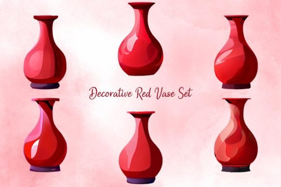 Red Vase Decor: A Design Asset for Bold Projects