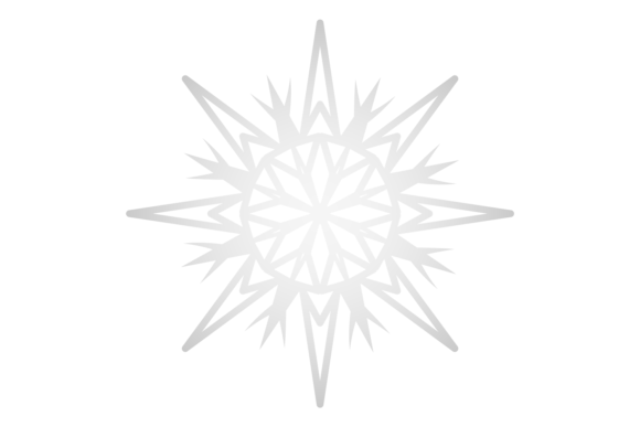 Silver Star Decorative Snowflake: A Cold Season Essential