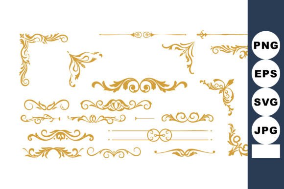 Timeless Elegance: The Allure of Vintage Gold Ornamental Borders