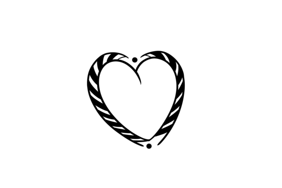 Valentine Sticker Decorative Heart Shape: Your Instant Design Asset